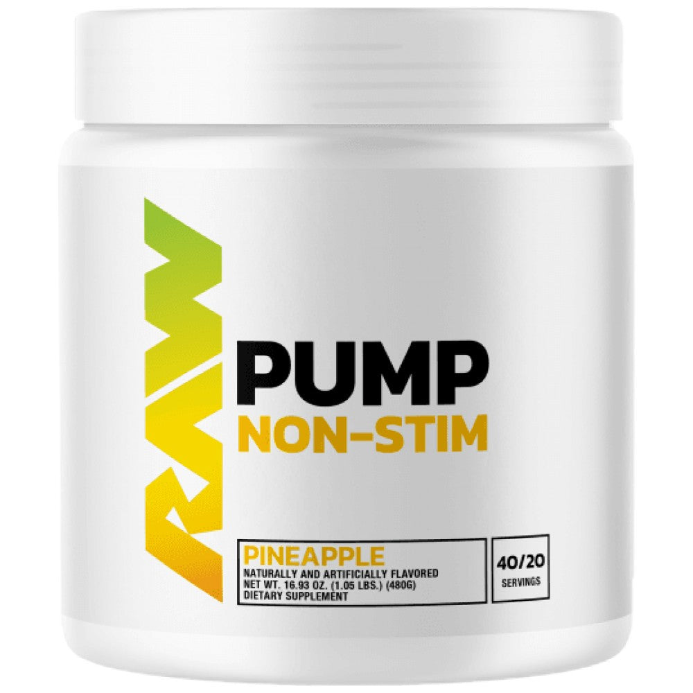 Raw Pump Non-Stim Pre-Workout | with Nitrosigine - 480 грама