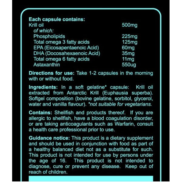 Krill Oil 500 mg - 90 κάψουλες