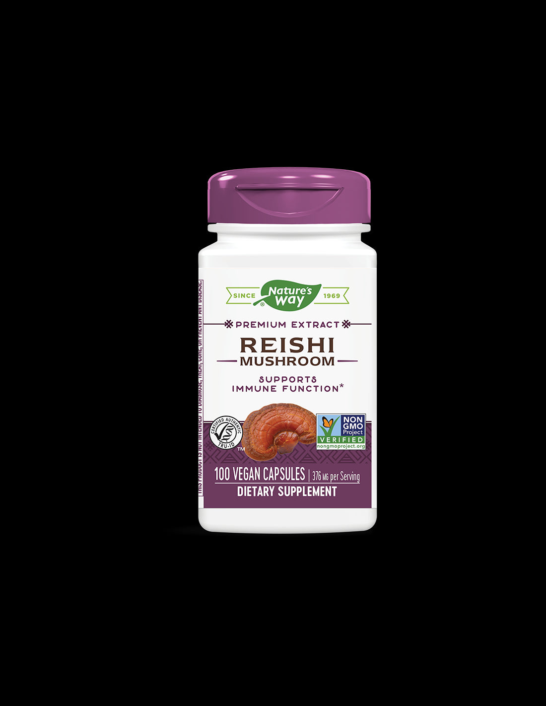 Reishi 190 mg - 100 κάψουλες