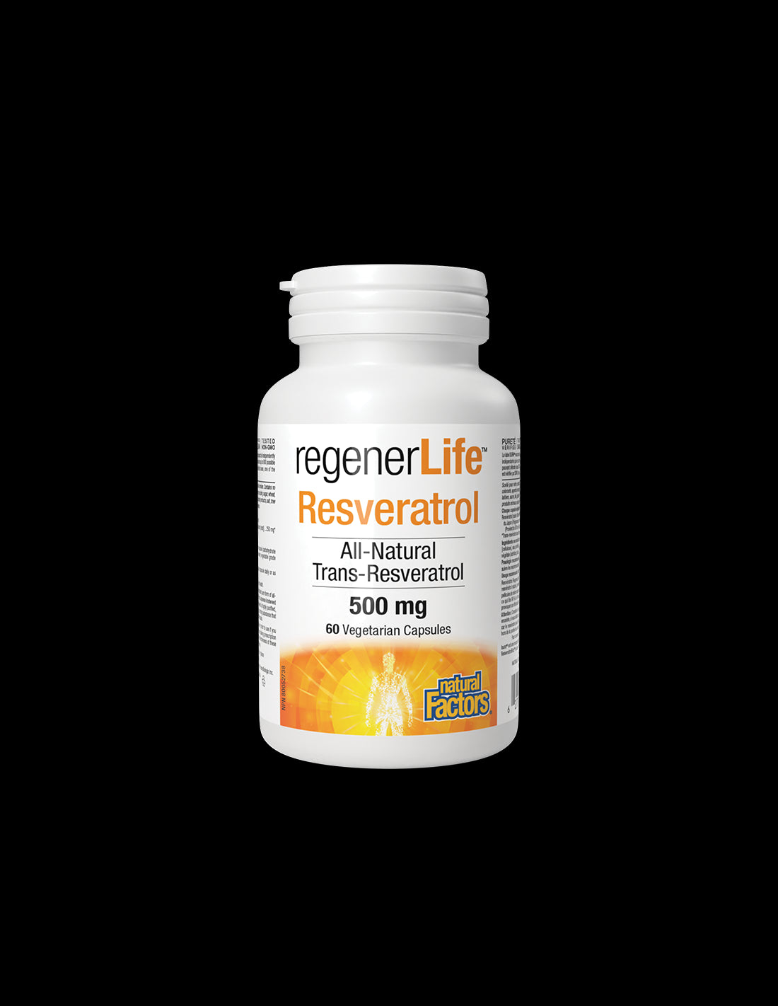 Rеgener Life™ Resveratrol 500 mg - 60 капсули