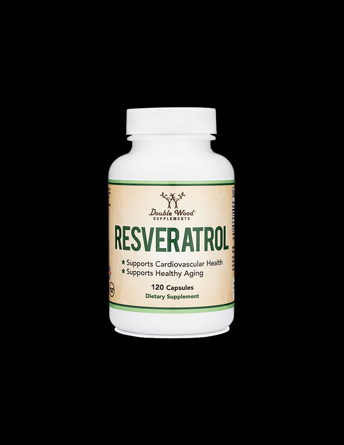 Resveratrol/ Ресвератрол, 120 капсули Double Wood