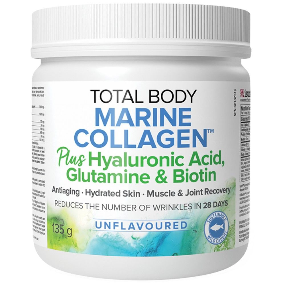 Total Body Marine Collagen™ with Hyaluronic Acid & Biotin - 135 грама