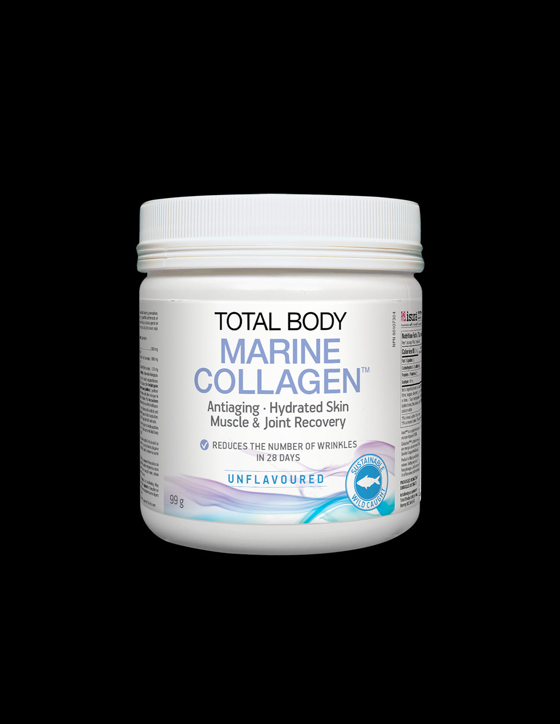 Рибен колаген на прах - Total Body Collagen™, 99 g Natural Factors