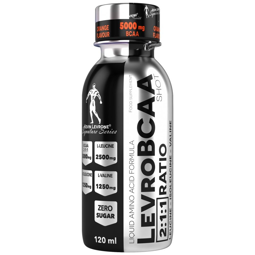 LevroBCAA Shot / 5000 mg BCAA with Zero Sugar - 120 мл