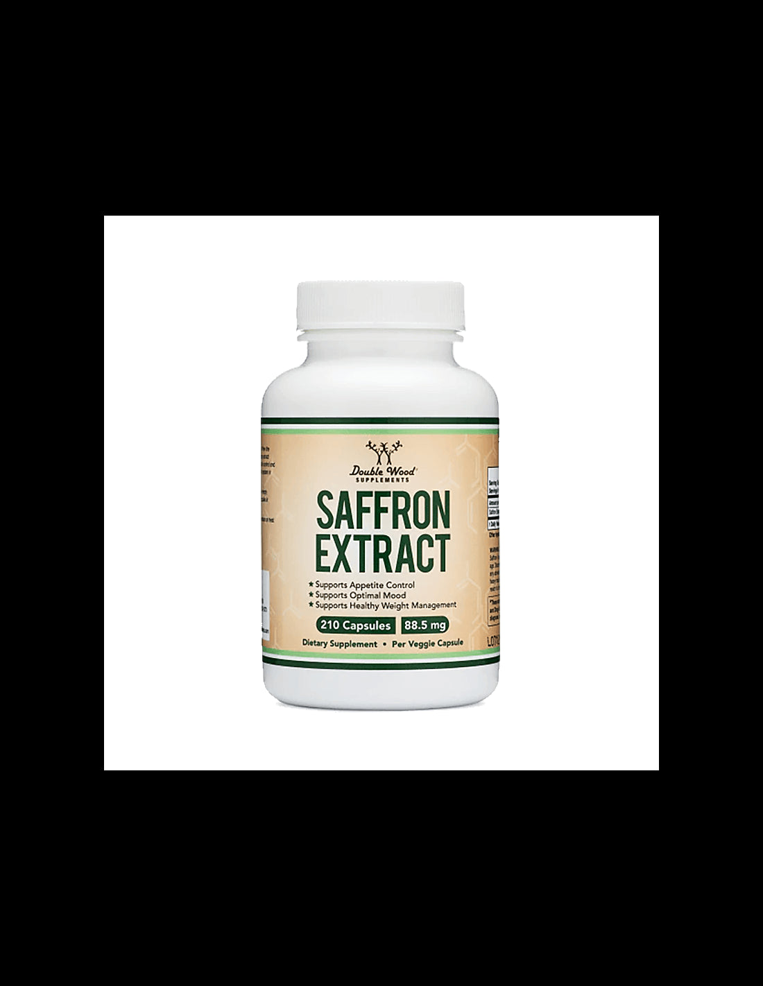 Saffron Extract/ Екстракт от шафран, 210 капсули Double Wood