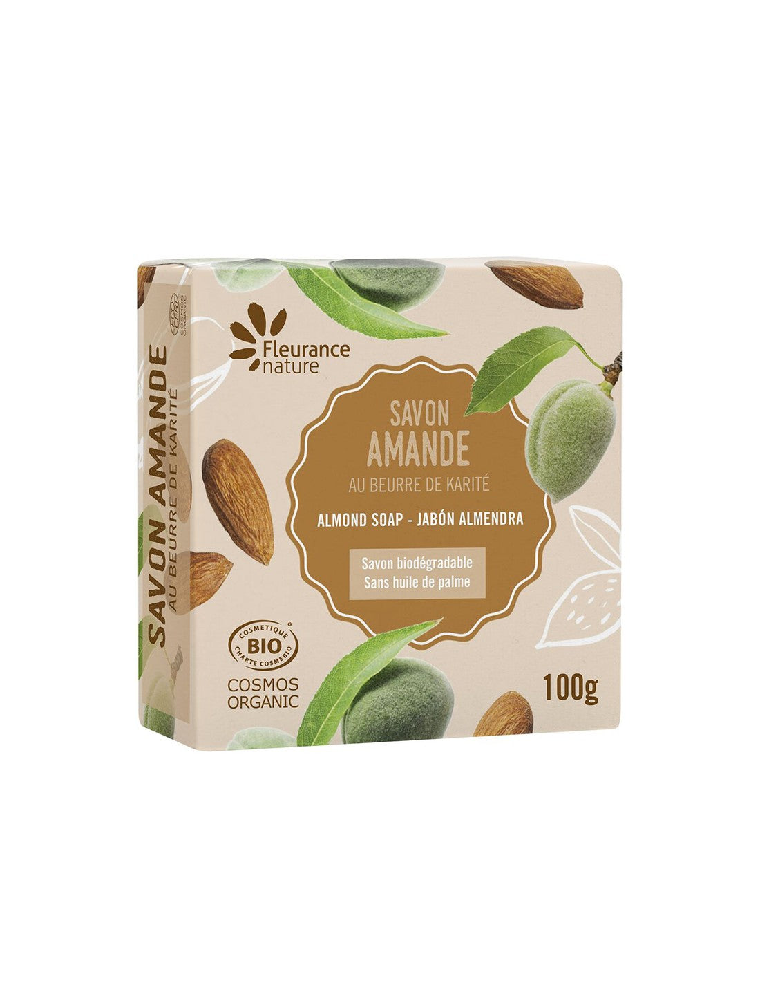 Săpun de migdale, 100 g Fleurance Nature