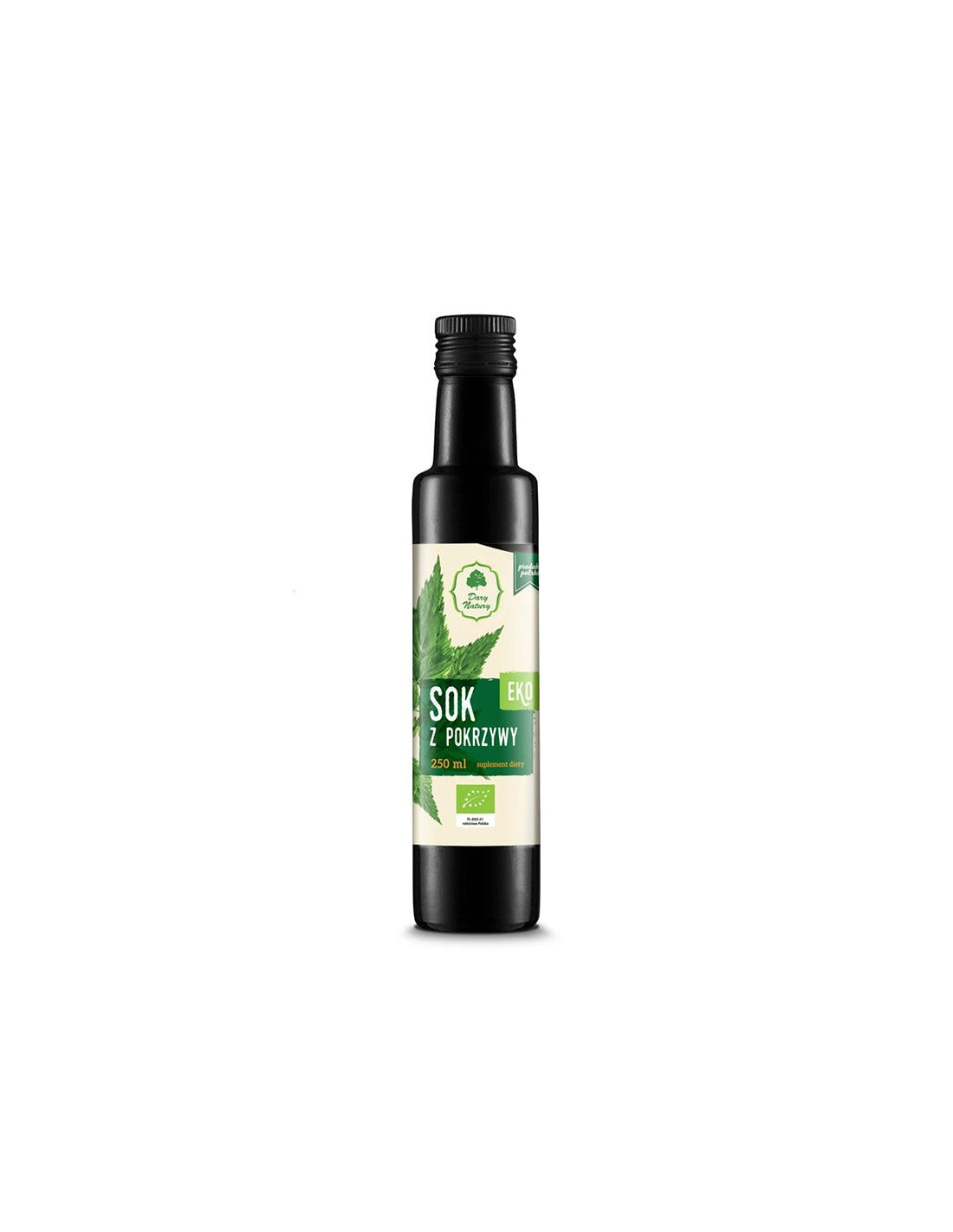 Suc de urzica organic pentru adaugare la bauturi si mese - Cu efect diuretic si antianemic, 250 ml, 33 doze