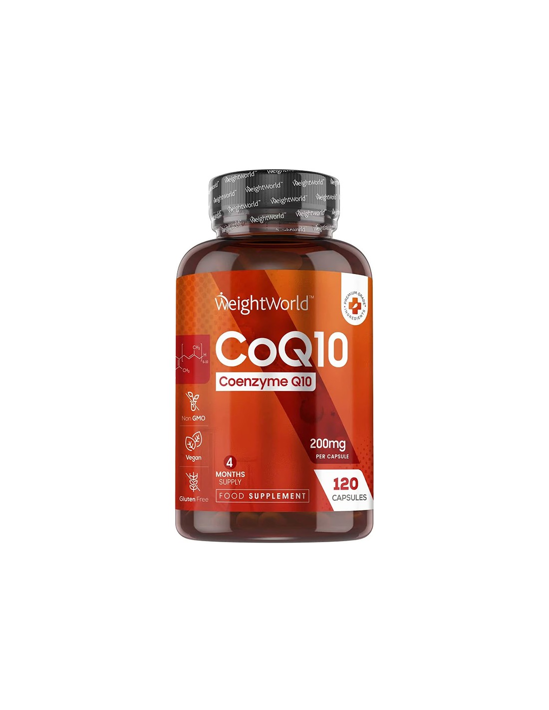 Сърдечно-съдово здраве - Коензим Q10 200 mg, 120 капсули - Coq10