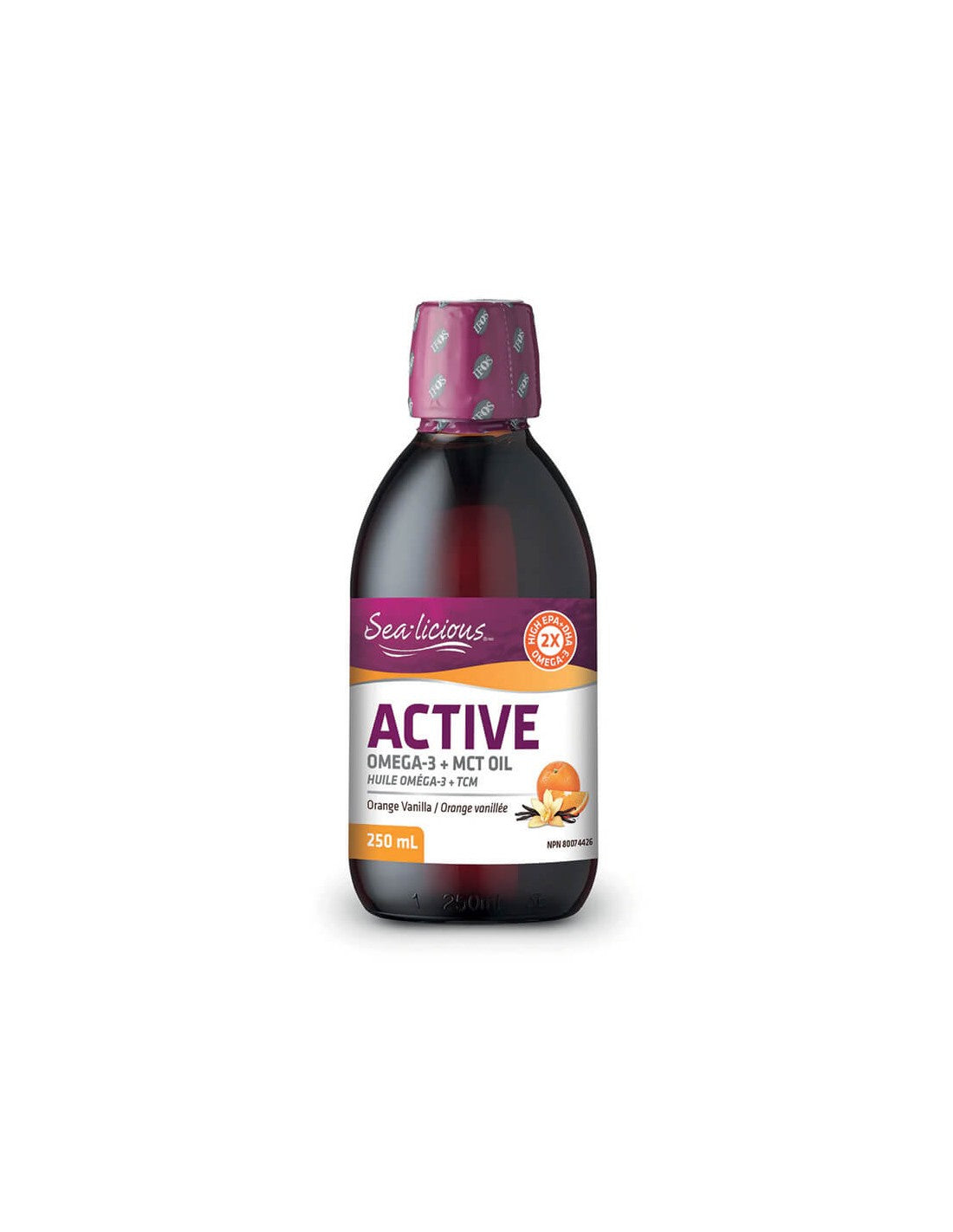 Sea-Licious® Active Omega-3 | Vitamin D3 & MCT Oil - 250 мл