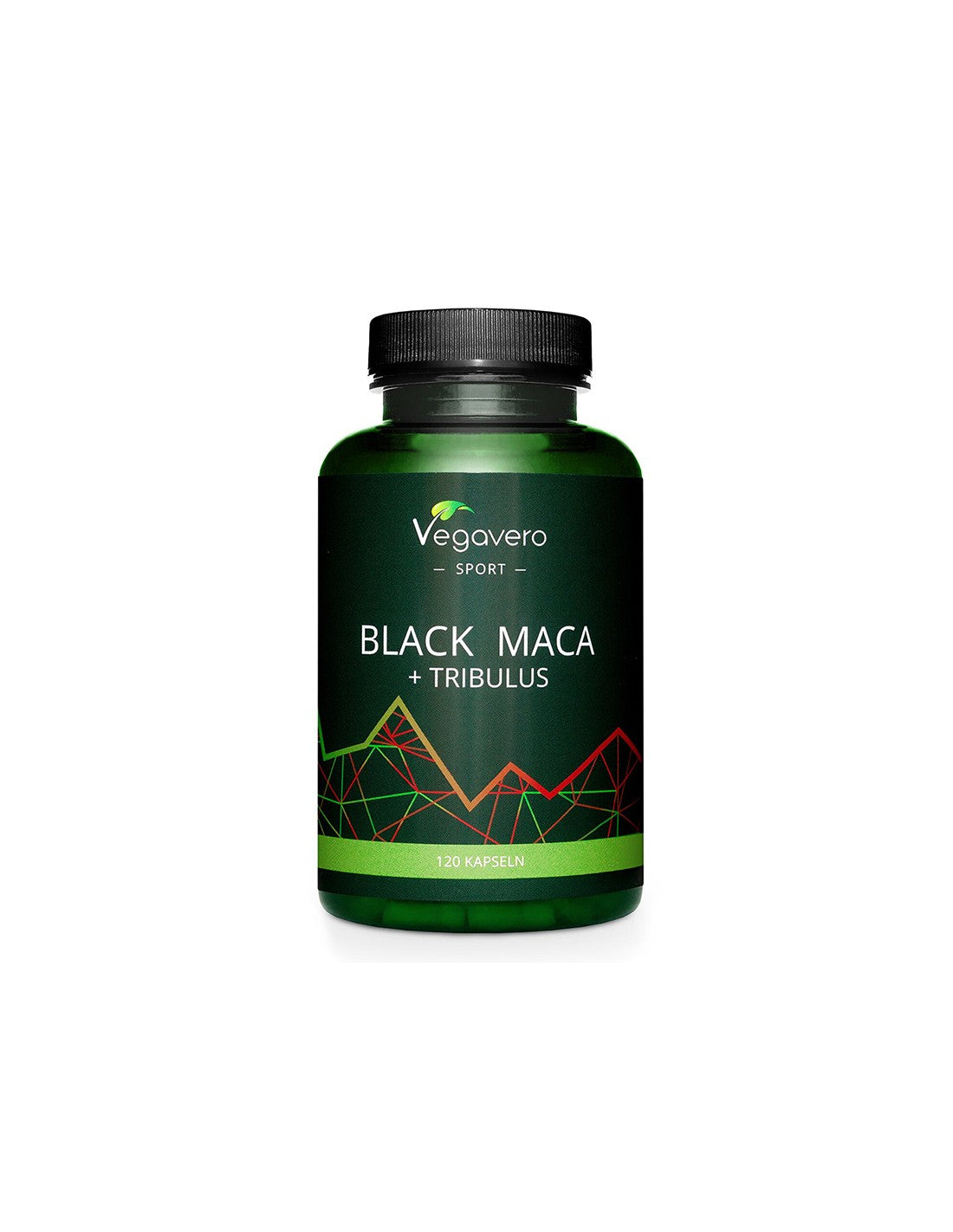 Funcție sexuală - Black Maca + Tribulus Terrestris, 120 capsule Vegavero