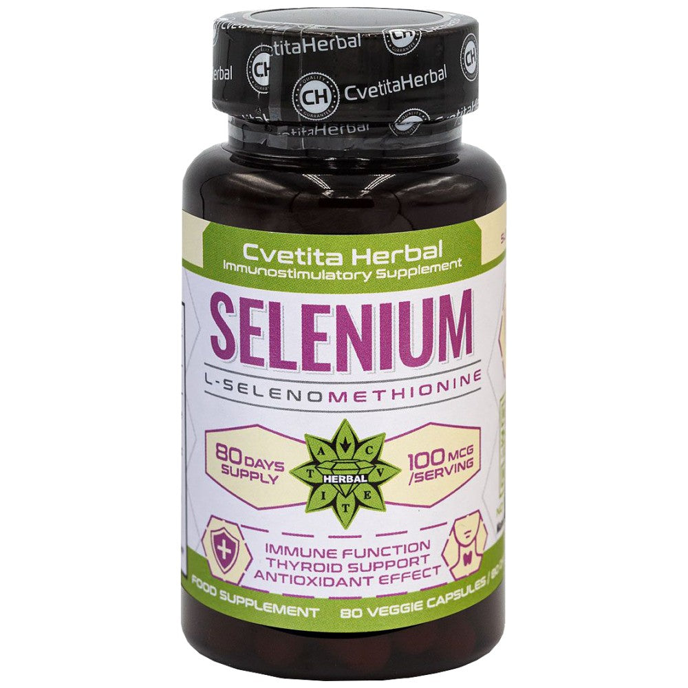 Selenium 100 mcg 80 капсули