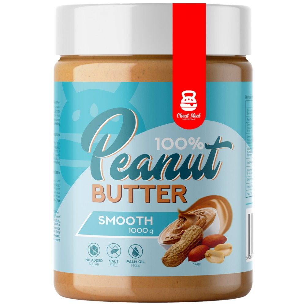 100% Peanut Butter / Smooth - 1000 грама