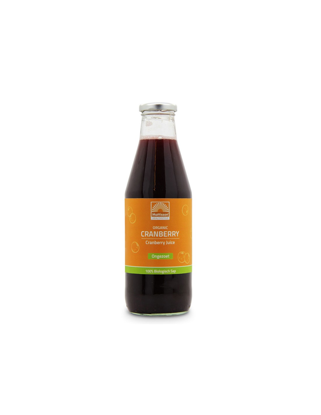 Сок от червени боровинки Био, 750 ml Mattisson Healthstyle