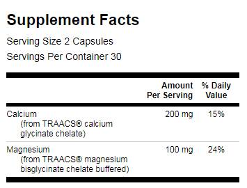 Albion Calciu Chelat Magneziu 2:1 60 capsule