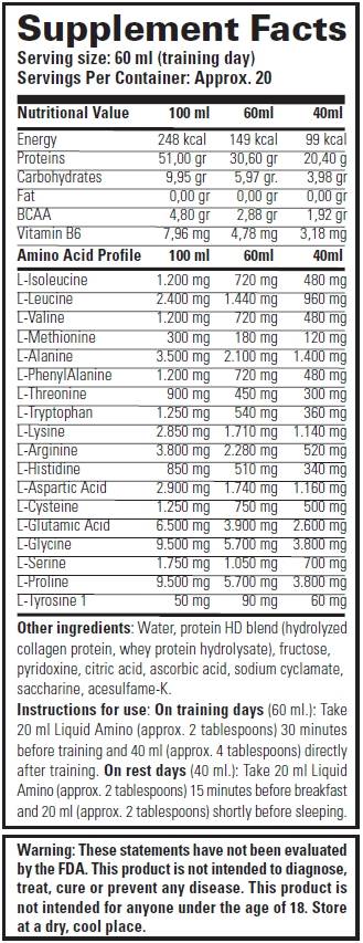 LICHID AMINO - 946 ml