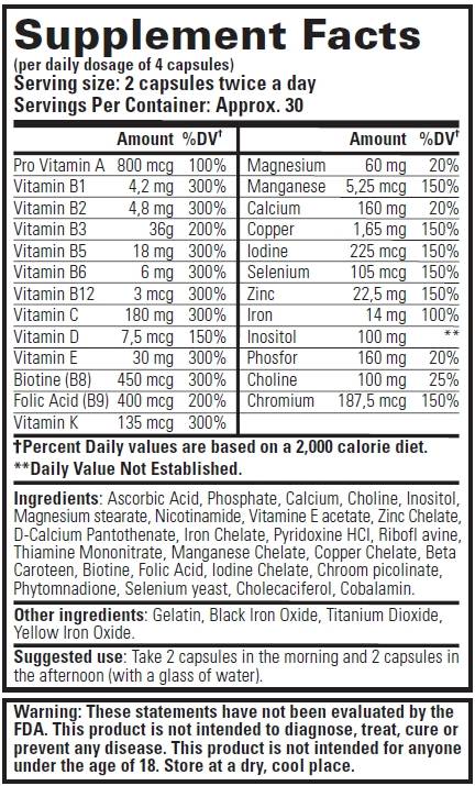 Extract de fructe de afine / 30 de capsule.