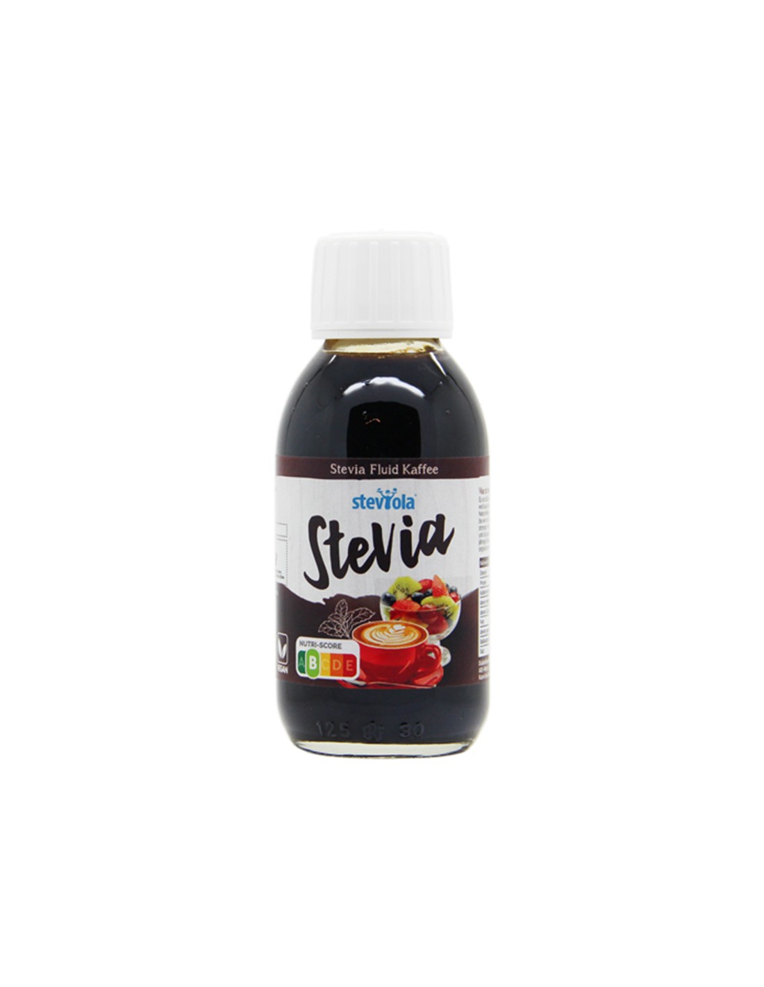 Steviola® Stevia fluid Kaffee - Течна стевия с аромат на кафе, Трапезен подсладител, 125 ml El Compra