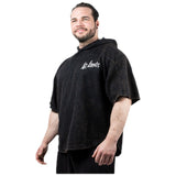 Legal Power Stone Wash Rag Top Hoodie ''Boston'' / Горнище с качулка / Черно - Black