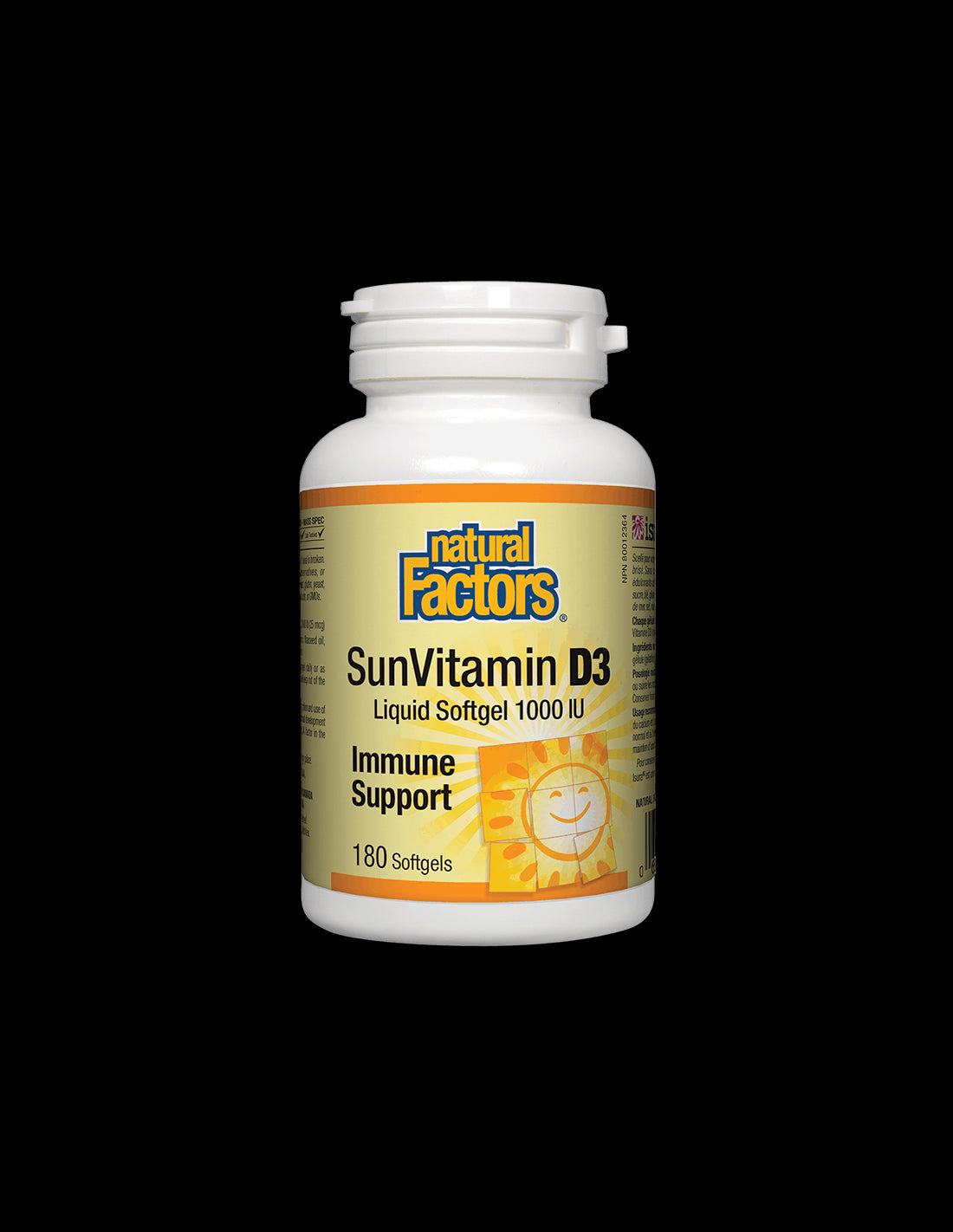 SunVitamin D3 1000 IU - 180 Гел капсули