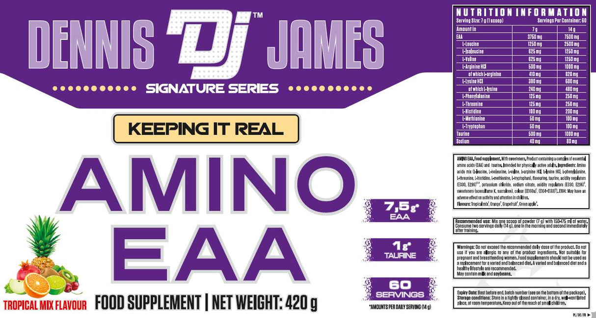 Amino EAA Powder | with Taurine - 420 грама