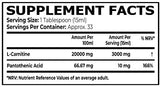 L-Carnitine Liquid 3000 mg - 500 ml