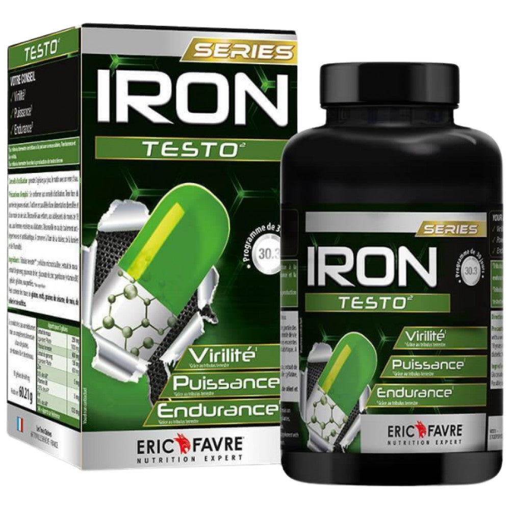 IRON | Testo Booster - 90 капсули