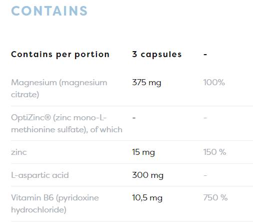 Magnesium Balance &amp; Relax - 90 κάψουλες