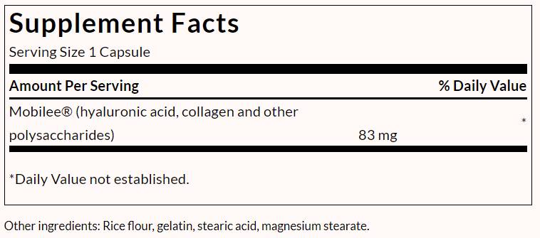 Hyaluronic Acid Complex 83 mg - 60 капсули