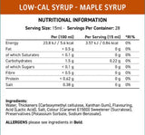 Fit Cuisine Low-Cal Syrup | Maple - 425 мл