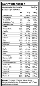 Smoothie Keto Greens - 250 γραμμάρια