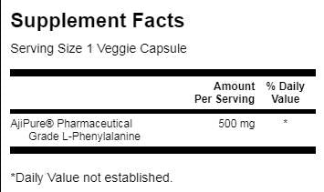 AjiPure L-Fenilalanina 60 capsule