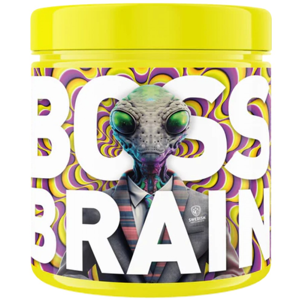 Boss Brain | Nootropic with Bacopa, Rhodiola & Lion's Mane - 225 грама