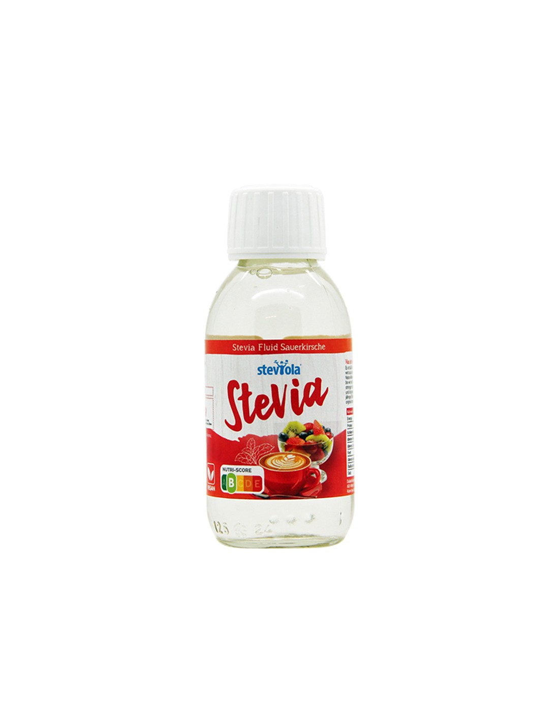 Течна стевия с аромат на вишни - Steviola, 125 ml