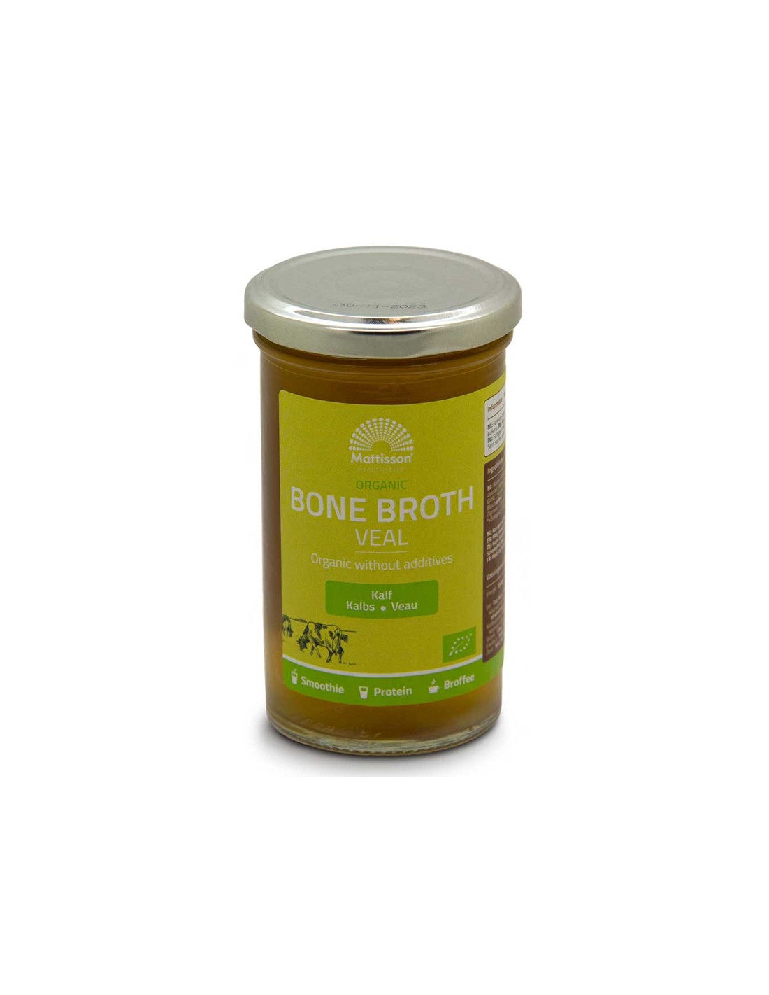 Ζωμός από κόκαλο βοδινού Bio, 240 ml Mattisson Healthstyle