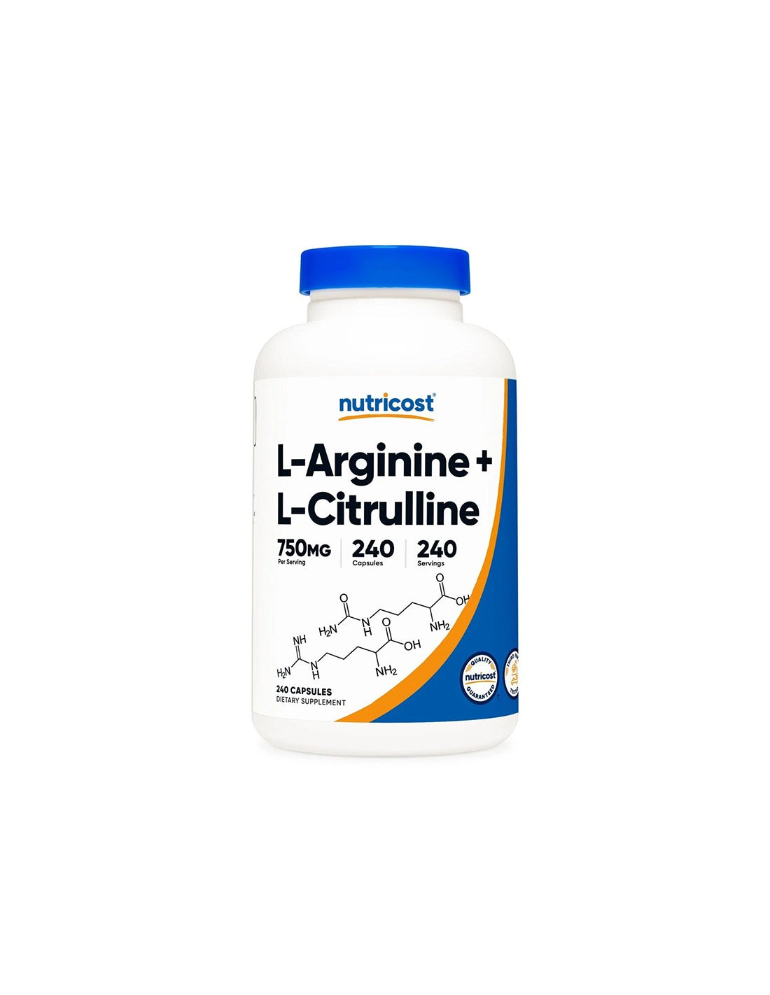 Ton si energie - L-Arginina + L-Citrulina (L-Arginina + L-Citrulina), 500 mg + 250 mg, 240 capsule