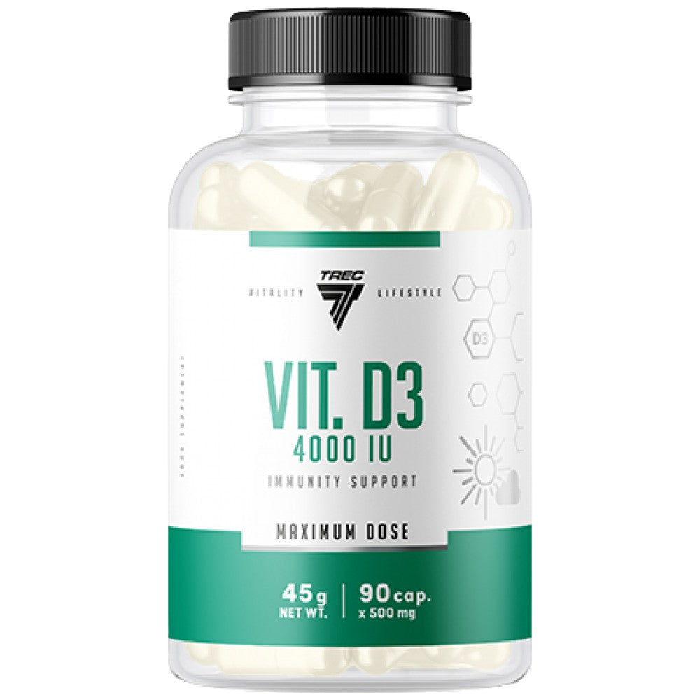 Vit. D3 4000 UI | Vitamina D 90 capsule