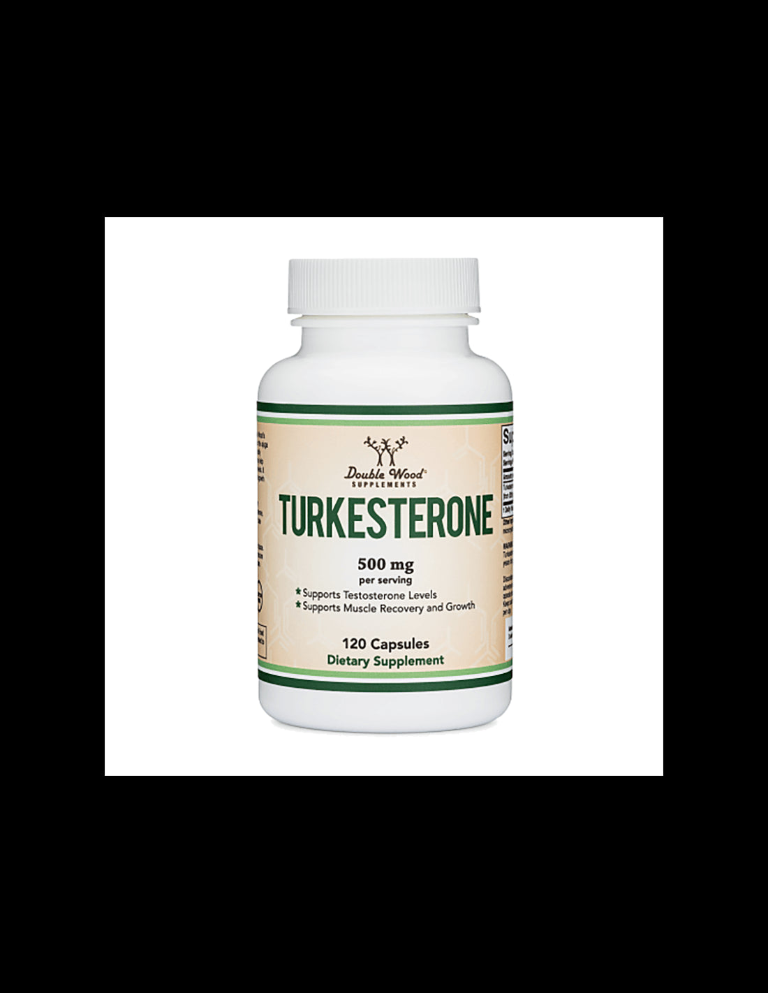 Turkesteron/ Туркестерон, 500 mg, 120 капсули Double Wood