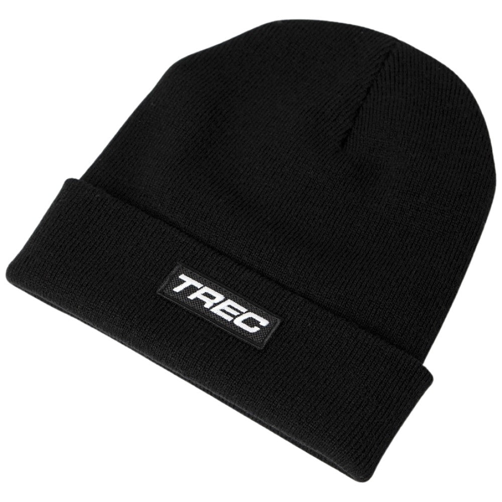 Trec Winter Cap 126 | Black - White Logo