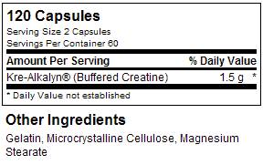 Kre-Alkalyn 120 капсули