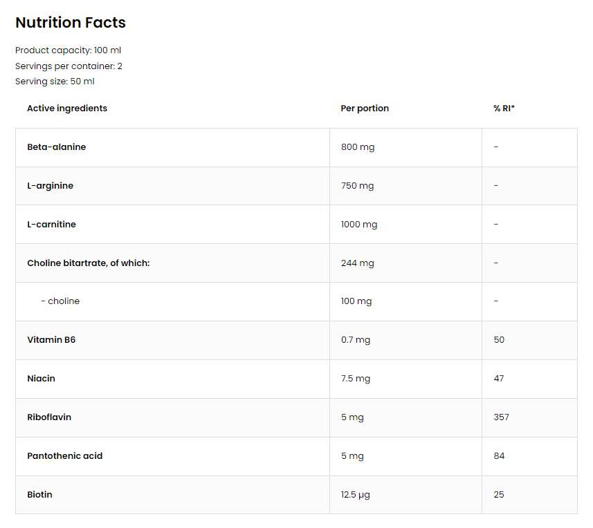 Fat Burner Shot | Stimulant-Free - 100 мл