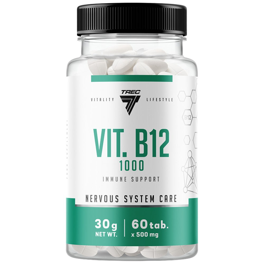 Vit. B12 1000 | Vitamin B12 Methylcobalamin - 60 Таблетки