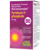 BioCoenzymated P-5-P / Pyridoxal 5-Phosphate B6 50 mg - 30 капсули