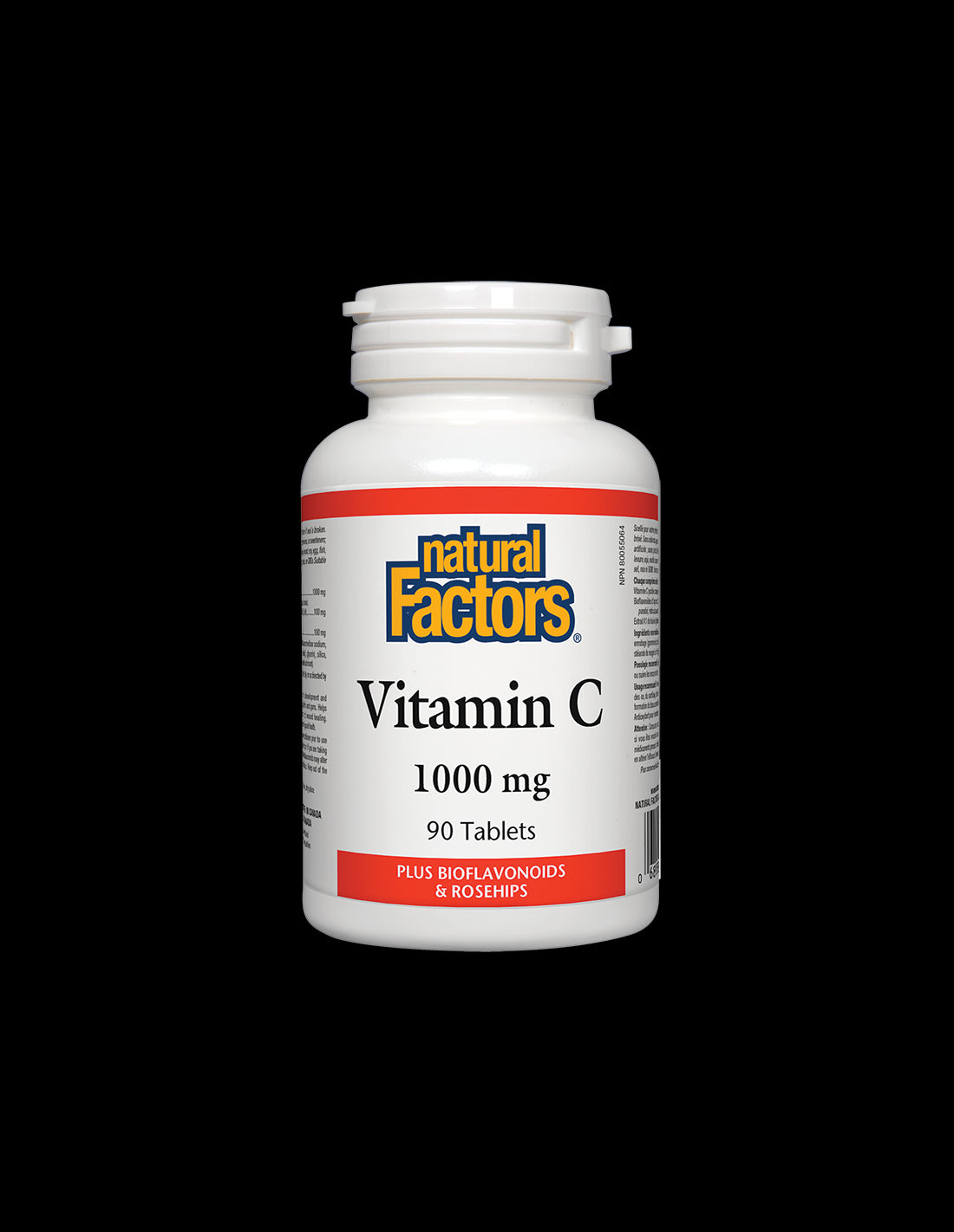 Vitamina C 1000 mg Bioflavonoide si Macese / Vitamina C 1000 mg cu Macese si Bioflavone x 90 tablete Natural Factors