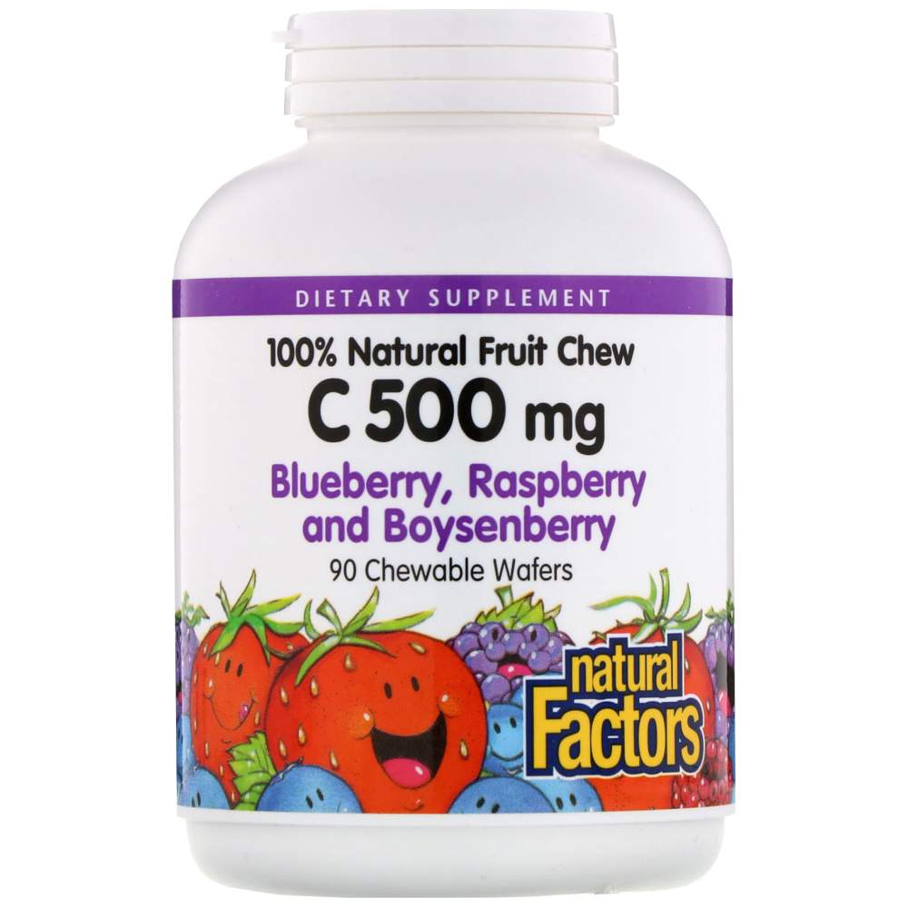 Vitamin C 500 mg - 90 Дъвчащи таблетки