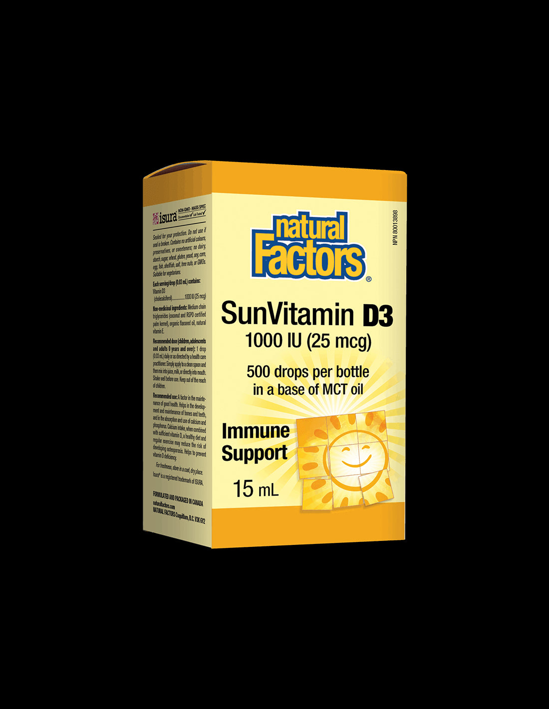 Vitamin D3 1000 IU Drops - 15 мл