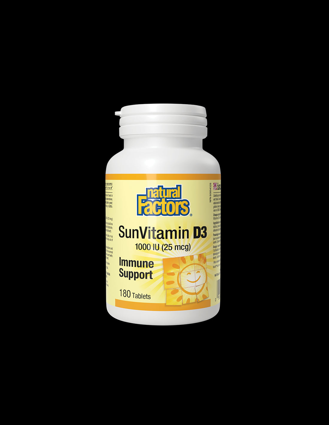 SunVitamin D3 1000 IU - 180 Таблетки