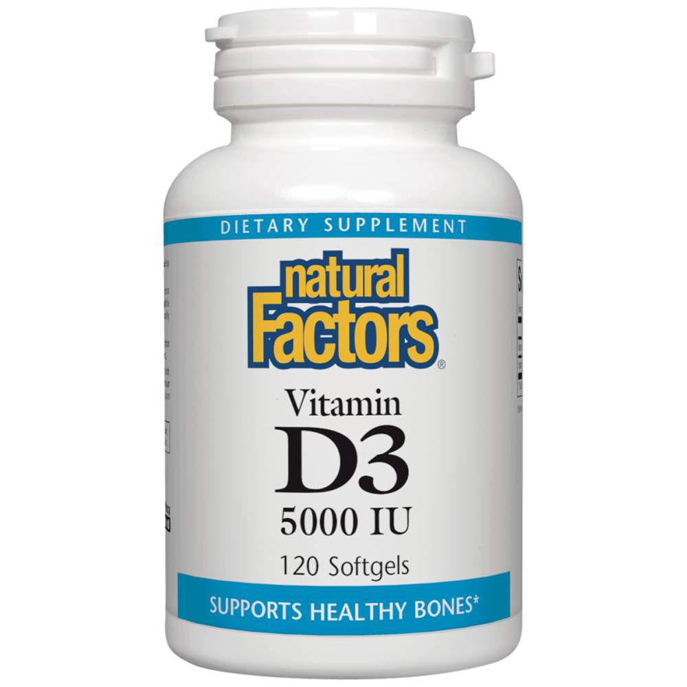 Vitamin D3 5000 IU 120 Гел капсули