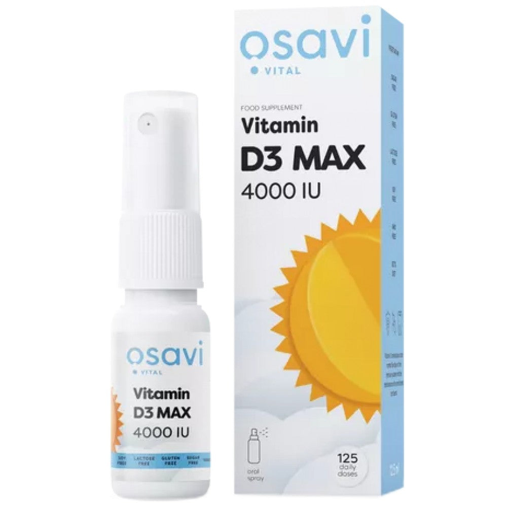 Vitamina D3 4000 UI | Spray oral 12,5 ml