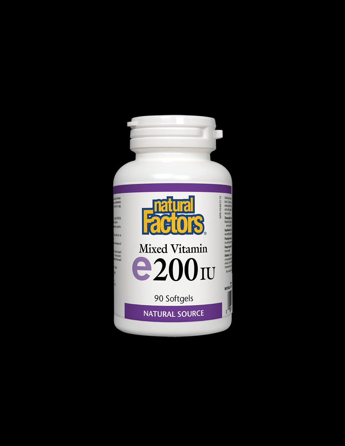 Vitamina E 200 UI Tocoferol Sursă Naturală - 90 capsule