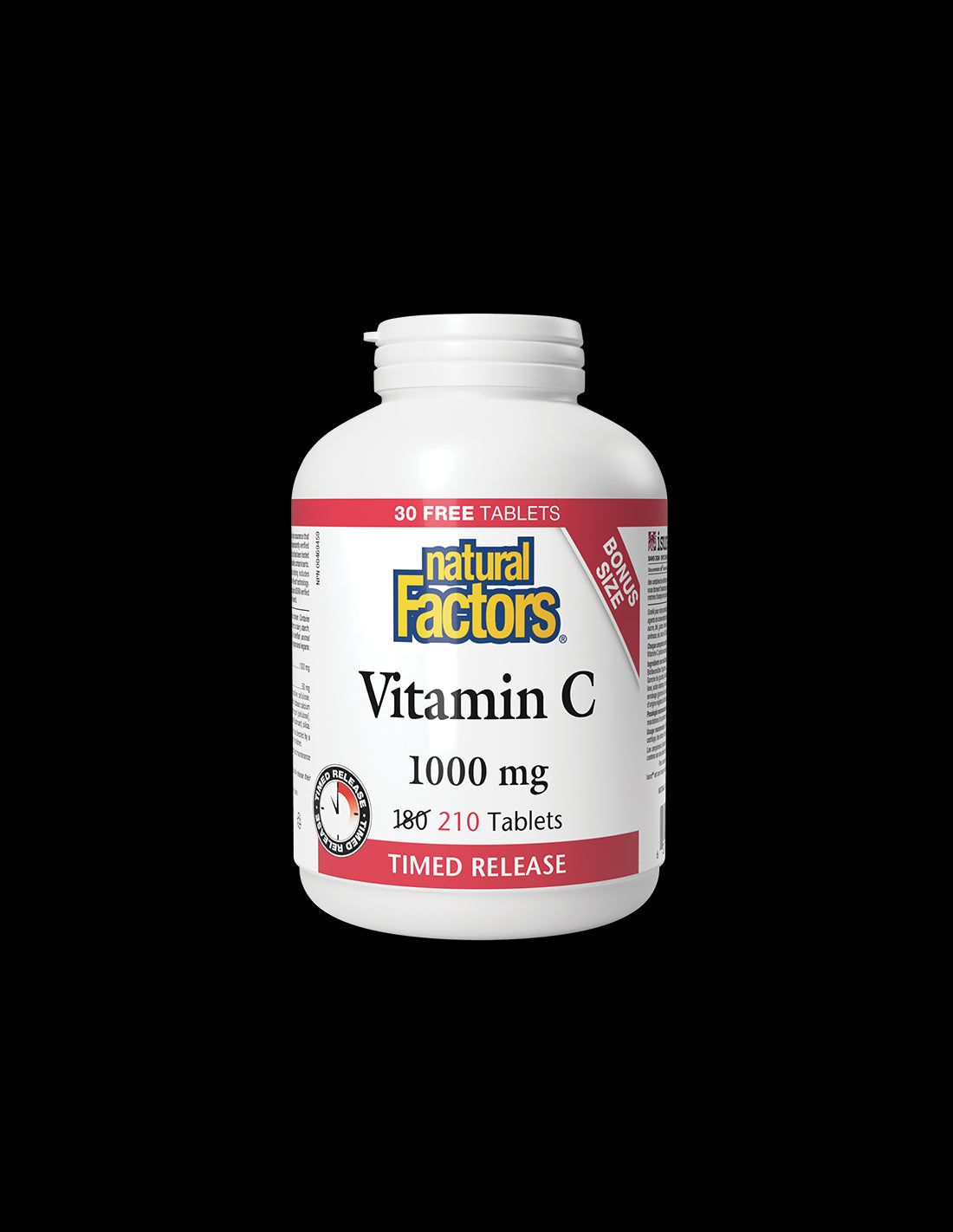 Vitamina C 1000 mg și Bioflavone - Imunitate, 210 tablete (eliberare prelungită) Natural Factors